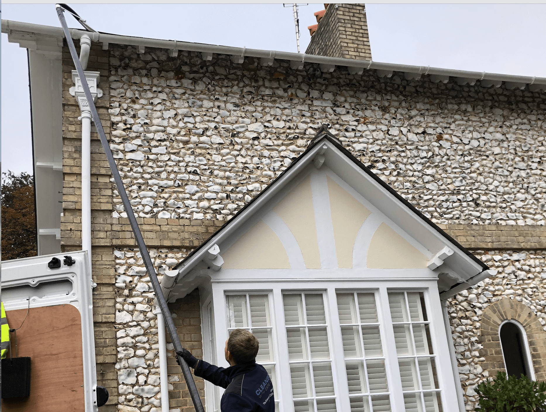 Professional gutter cleaning tools and equipment used by The Roof Moss Cleaners in Wheatley